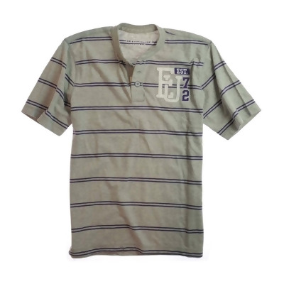 Ecko Unltd. Mens Clean Stripe Henley Shirt, Style # 03907 