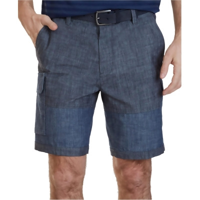 Nautica Mens Colorblock Casual Cargo Shorts, Style # B72500 