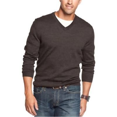 Club Room Mens Merino-Wool V-Neck Pullover Sweater, Style # 29300DT445 