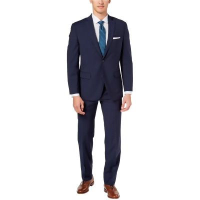 Michael Kors Mens Mini Grid Two Button Formal Suit, Style # KELS2K2Z2149 