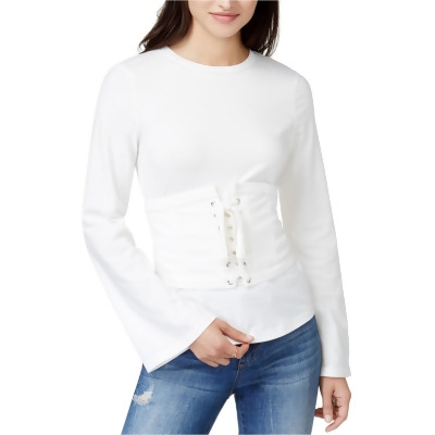 Endless Rose Womens Corset Top Embellished T-Shirt, Style # 80394T7FR 