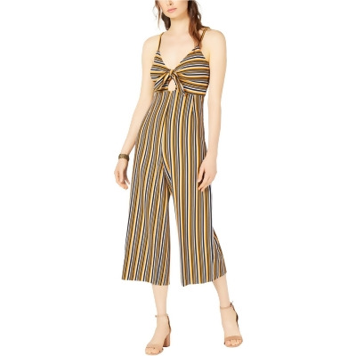 Project 28 Womens Tie Front Striped Jumpsuit, Style # PR18807MC 