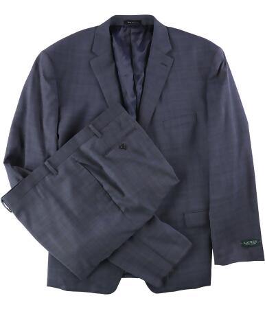 Ralph Lauren Mens Classic-Fit Two Button Formal Suit, Style # LETO21RZB410