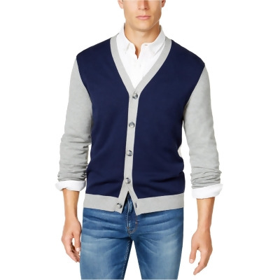Club Room Mens Colorblocked Cardigan Sweater, Style # 29326CRSWT 