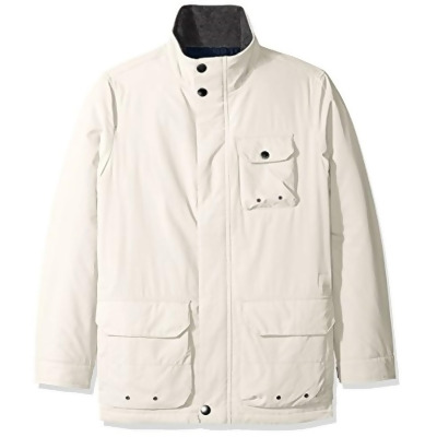 Nautica Mens Multi-Pocket Parka Coat, Style # J63341 