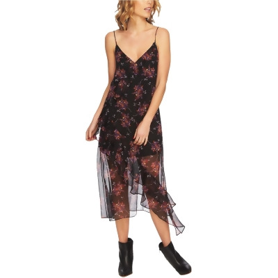 1.STATE Womens Wildflower Ruffled Slip Dress, Style # 8158905 