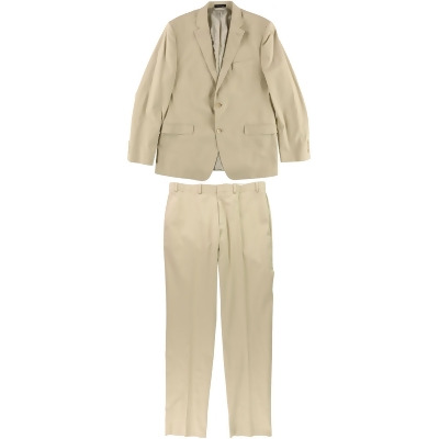Ralph Lauren Mens Solid Two Button Formal Suit, Style # LUBB21EX0025 
