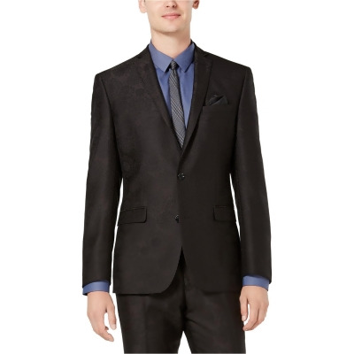 bar III Mens Jacquard Two Button Blazer Jacket, Style # TTAY1CJZ01 