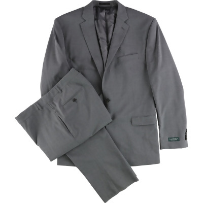 Ralph Lauren Mens Classic-Fit Two Button Formal Suit, Style # LETO21RZ2180 