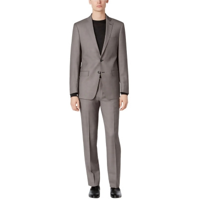 Calvin Klein Mens 2-Piece Two Button Formal Suit, Style # MBYR25FY0505 