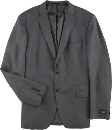 Ralph Lauren Mens Ultraflex Two Button Blazer Jacket, Style # LTOB12PX1170 