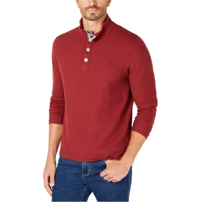 Tommy Bahama Mens Cold Springs Mock-Collar Henley Sweater, Style # T219531 