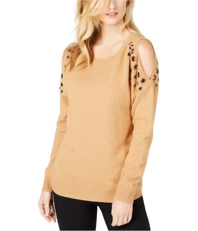 I-N-C Womens Cold-Shoulder Pullover Sweater, Style # 100044840