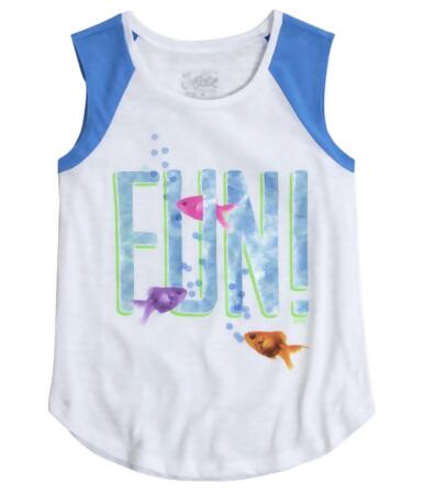 Justice Girls Fun! Fish Graphic T-Shirt, Style # 0605-2 