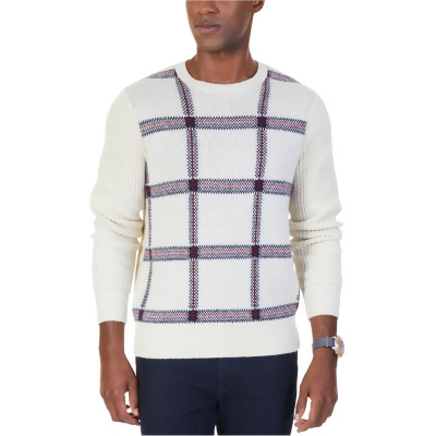 Nautica Mens Double Knit Pullover Sweater, Style # S73317 
