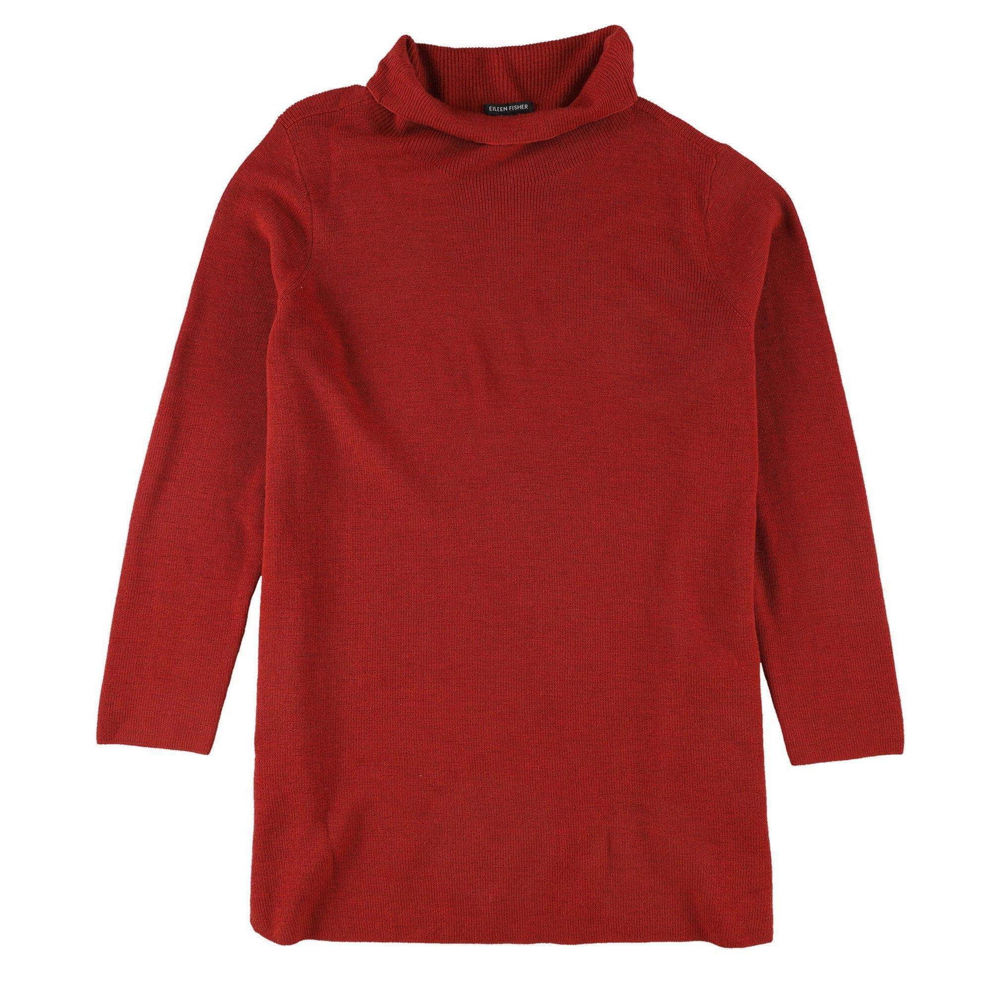 Tunic Sweater Eileen Fisher Mock Turtleneck Eileen Fisher Merino