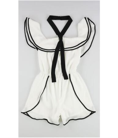 bar III Womens Bow Romper Jumpsuit, Style # 100001020 