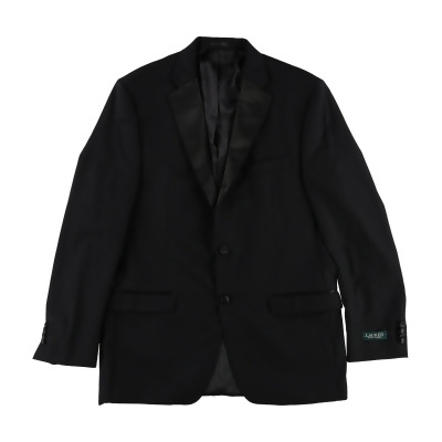 Ralph Lauren Mens Contrast Two Button Blazer Jacket, Style # LLOY21M00006-A 
