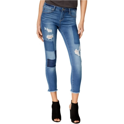 Articles of Society Womens Patchwork Skinny Fit Jeans, Style # 4014PL 