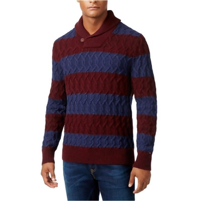 Tommy Hilfiger Mens Striped Knit Sweater, Style # 7899777 