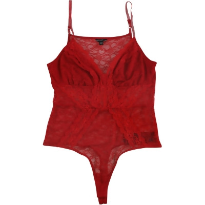 GUESS Womens Lace Thong Bodysuit Jumpsuit, Style # W84P63R8050 