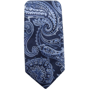 Tasso Elba Mens Paisley Self-tied Necktie, Style # EM20100516