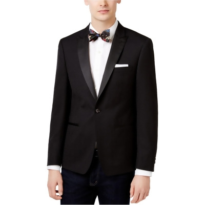 Calvin Klein Mens Jacquard Dinner Two Button Blazer Jacket, Style # MXDA17BYX030 