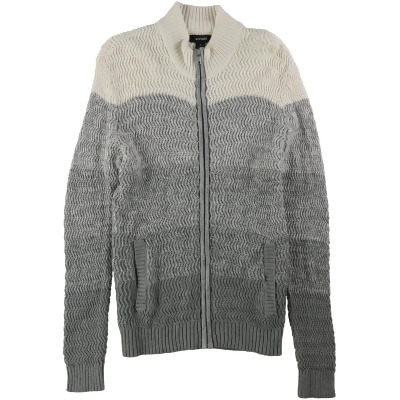 Alfani Mens Textured Ombre Cardigan Sweater, Style # 18330CRD 