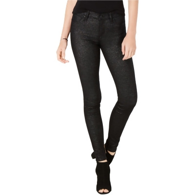 Hudson Womens Nico Glitter Skinny Fit Jeans, Style # WMA407JAB 