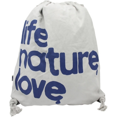 Ron Heiman Unisex Life Nature Love Drawstring Standard Backpack, Style # FCASAC001 