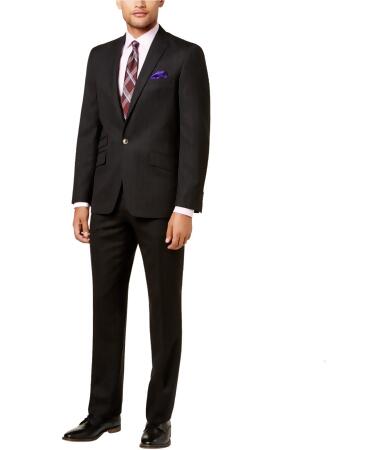 Ben Sherman Mens Pinstriped Formal Tuxedo, Style # S20078-MERTON