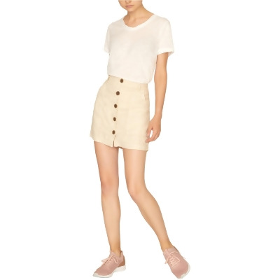 Sanctuary Clothing Womens Button-Front Mini Skirt, Style # S0198-WL001 
