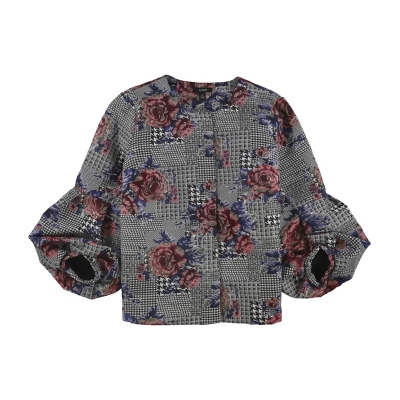 Alfani Womens Bubble Sleeve Blazer Jacket, Style # 100031671MS 