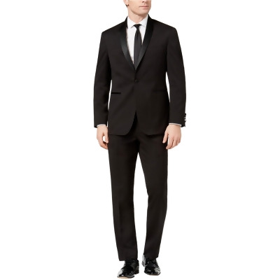 Kenneth Cole Mens Tuxedo Stripe Dress Pants Slacks, Style # 29554006 