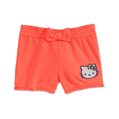 evy of California Girls Hello Kitty Pom-Pom Casual Walking Shorts, Style # HK5522338 