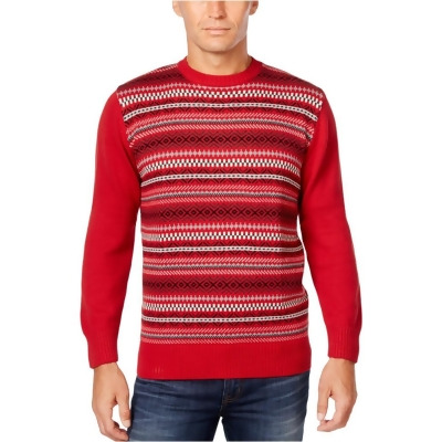 Weatherproof Mens Vintage Fair Isle Knit Sweater, Style # F63393ME 
