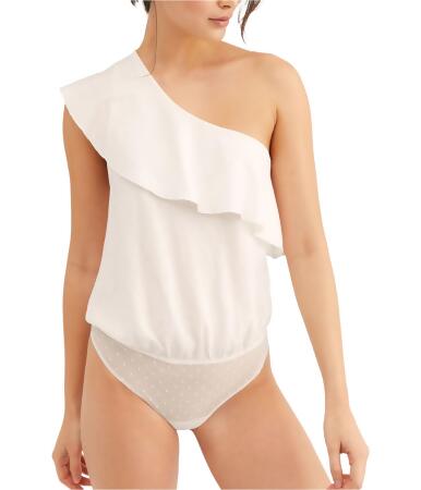 Free People Womens Ruffle Bodysuit Jumpsuit, Style # OB959388 