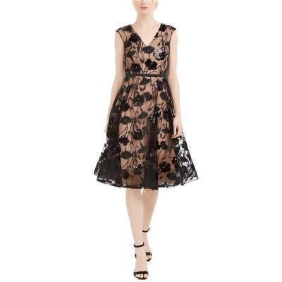 Calvin Klein Womens Sequin Cocktail Dress, Style # CD0B1Y96 