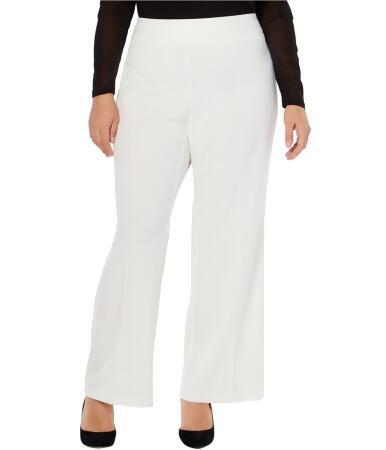 I-N-C Womens Solid Casual Wide Leg Pants, Style # 100048383W