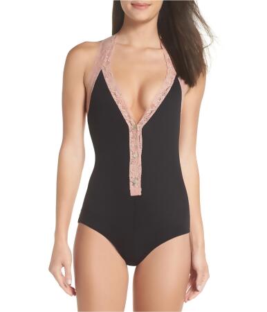 Free People Womens Lace Bodysuit Jumpsuit, Style # OB831128 