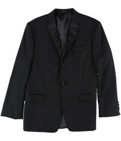 Calvin Klein Mens Slim Contrast Trim Three Button Blazer Jacket, Style # 001985