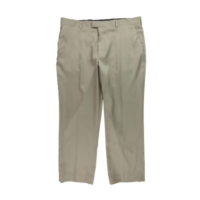Perry Ellis Mens Stretch Crosshatch Dress Pants Slacks, Style # 5FSB0113ST 