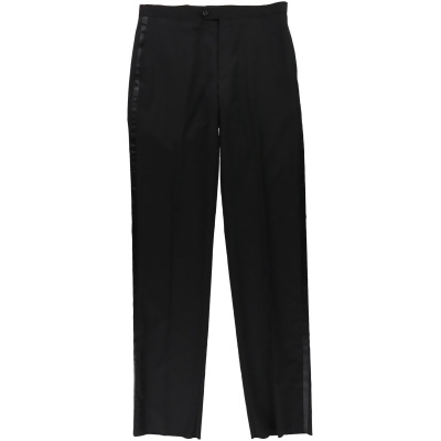 Calvin Klein Mens Wool Dress Pants Slacks, Style # MYER215X9992-2 
