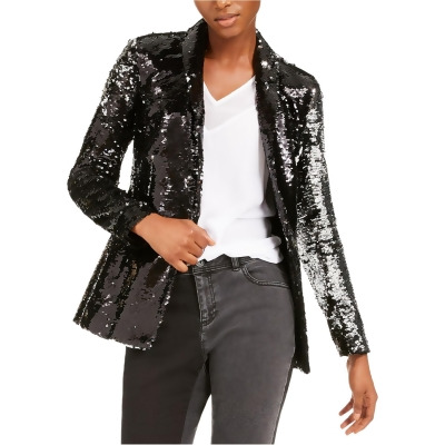I-N-C Womens Sequin One Button Blazer Jacket, Style # 100080317 