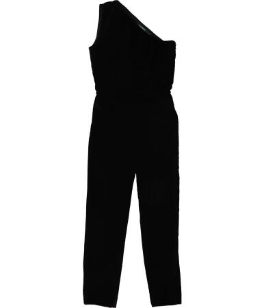 Ralph Lauren Womens Velvet One Shoulder Jumpsuit, Style # 200734972001-2 
