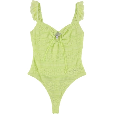 GUESS Womens Daisy Lace Thong Bodysuit Jumpsuit, Style # W0YP08R9XD0 