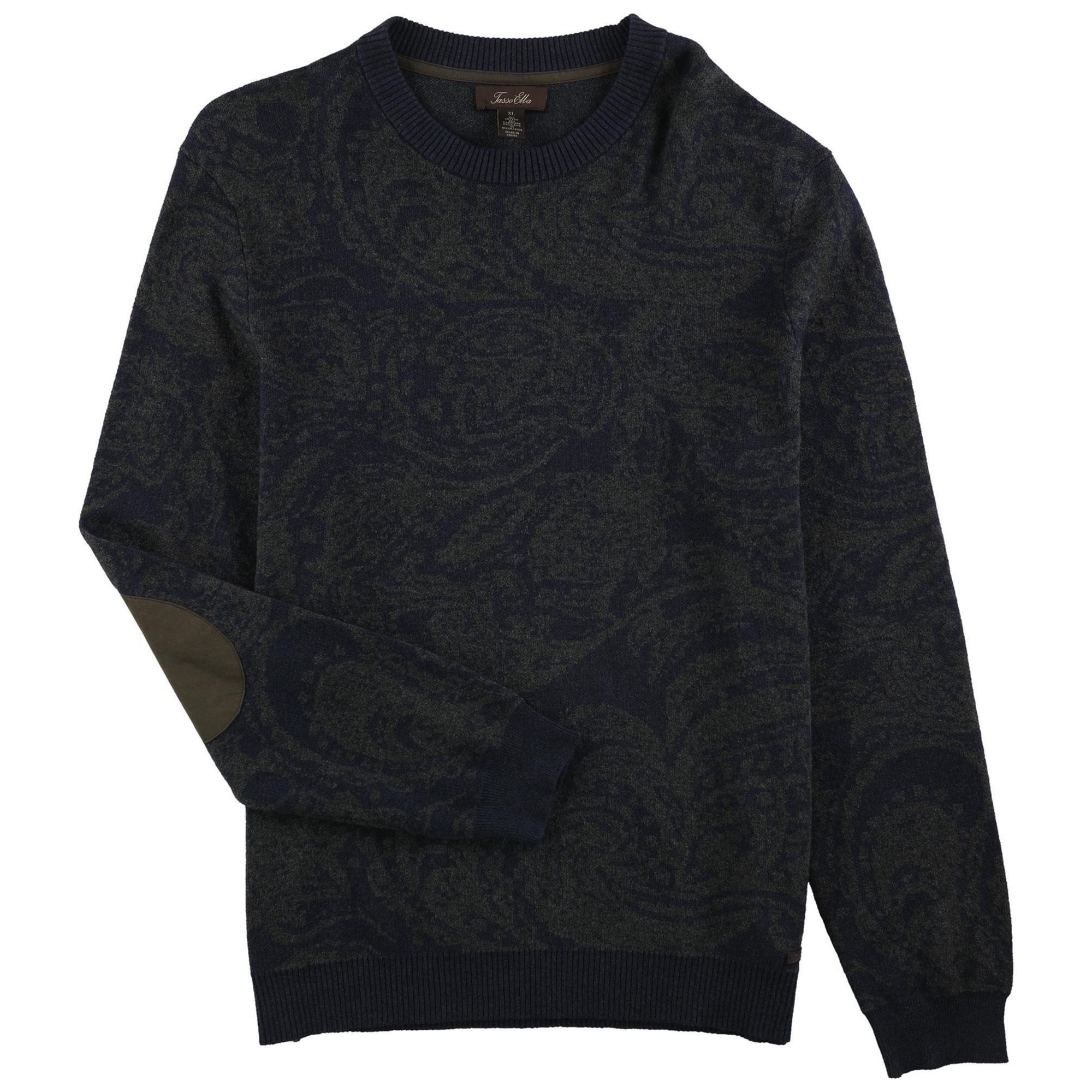 Tasso Elba Mens Knit Pullover Sweater, Style # 63W20PAISL