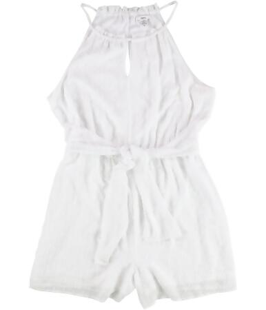 bar III Womens Dot Halter Romper Jumpsuit, Style # 100027267 