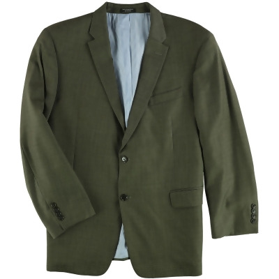 Tommy Hilfiger Mens Notch Two Button Blazer Jacket, Style # 002478 