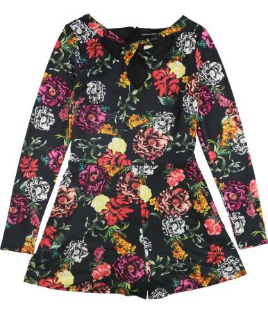 GUESS Womens Floral Print Romper Jumpsuit, Style # W84D77R4JZ0 